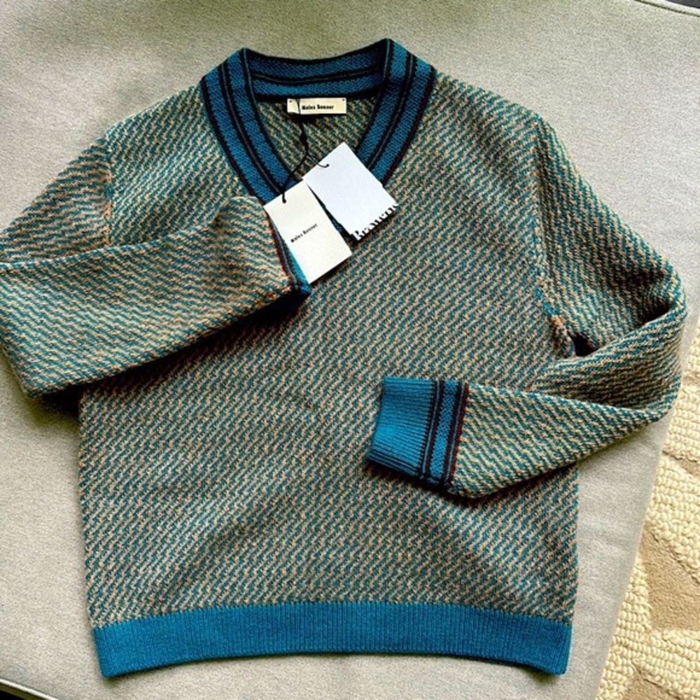 Wales Bonner Wool Cashmere Sweater